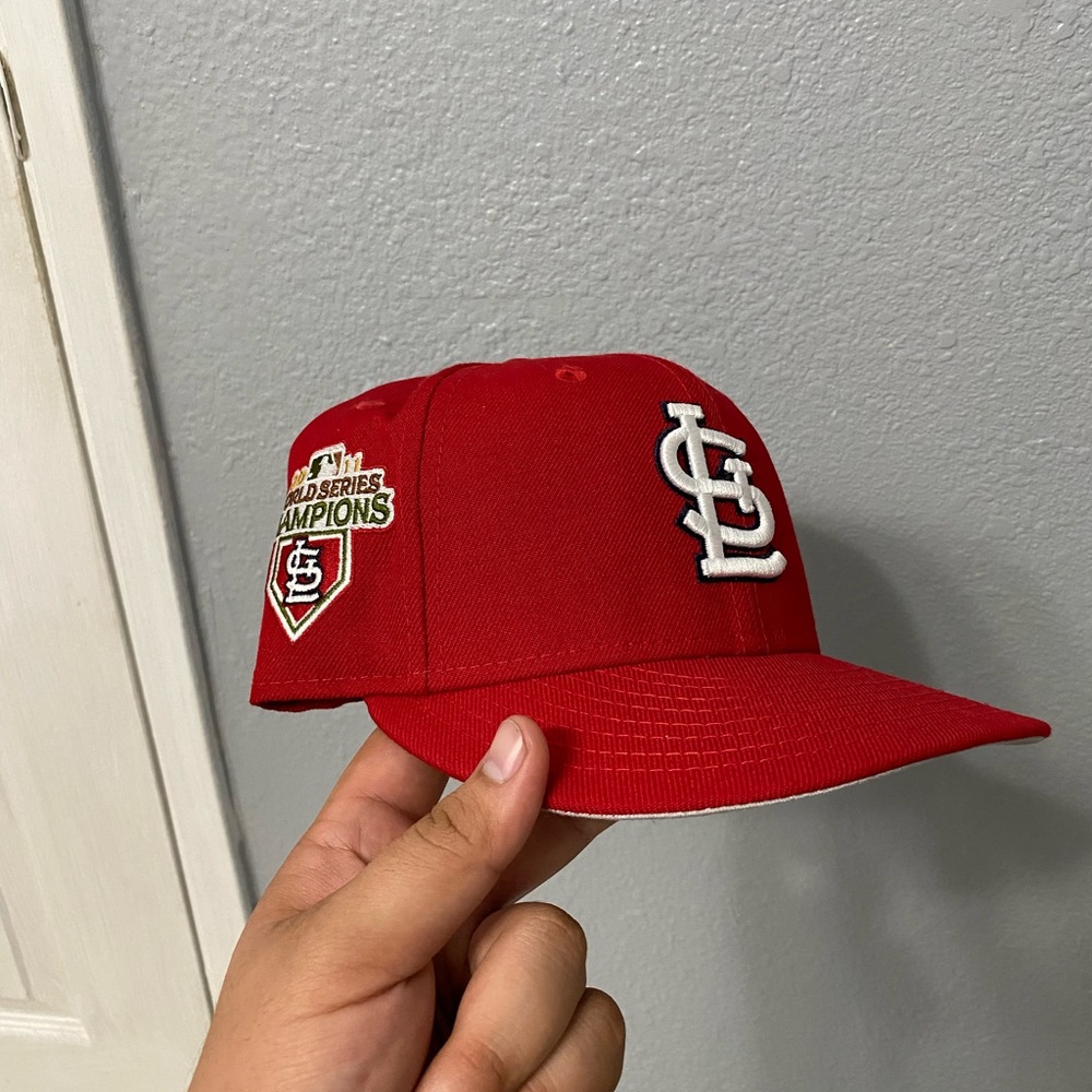 St. Louis cardinals new era exclusive fitted cap